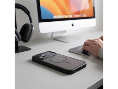 Tech-Protect MagStand MagSafe CC Case for iPhone 18 Pro / 17 Pro - Matte Black Tech-Protect MagStand MagSafe CC Case for iPhone 18 Pro / 17 Pro - Matte Black