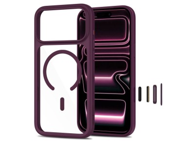 Tech-Protect MagOne CC MagSafe Case + Película de Vidro Temperado (2 unidades) para iPhone 18 Pro / Tech-Protect MagOne CC MagSafe Case + Película de Vidro Temperado (2 unidades) para iPhone 18 Pro /