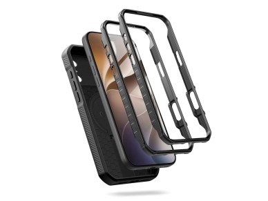 Tech-Protect Kevlar MagSafe 2-Set Case for iPhone 18 Pro Max / 7 Pro Max - Black Tech-Protect Kevlar MagSafe 2-Set Case for iPhone 18 Pro Max / 7 Pro Max - Black