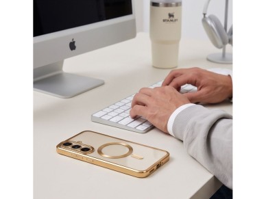 Tech-Protect MagFlex Case for Samsung Galaxy S26 FE - Gold