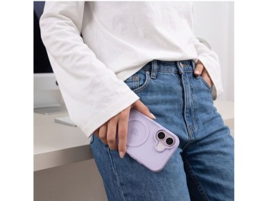 Tech-Protect BasicMag MagSafe iPhone 17 Case - Matte Lilac