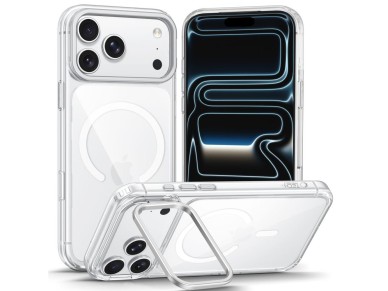 Tech-Protect MagStand MagSafe CC Case for iPhone 18 Pro Max / 17 Pro Max - Transparent Tech-Protect MagStand MagSafe CC Case for iPhone 18 Pro Max / 17 Pro Max - Transparent