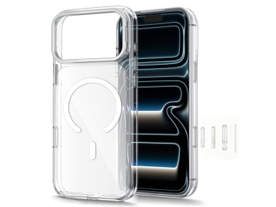 Tech-Protect MagStand MagSafe CC Case for iPhone 18 Pro Max / 17 Pro Max - Transparent Tech-Protect MagStand MagSafe CC Case for iPhone 18 Pro Max / 17 Pro Max - Transparent