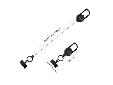 Tech-Protect ATH03 UrbanLoop Lanyard - Black Tech-Protect ATH03 UrbanLoop Lanyard - Black