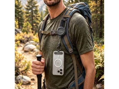 Tech-Protect ATH03 UrbanLoop Lanyard - Black Tech-Protect ATH03 UrbanLoop Lanyard - Black