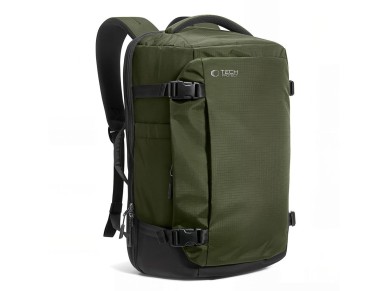 Mochila para portátil Tech-Protect Defender S70 RYANAIR & WIZZAIR de 24 L - Verde oscuro Mochila para portátil Tech-Protect Defender S70 RYANAIR & WIZZAIR de 24 L - Verde oscuro