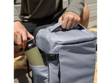 Mochila para portátil Tech-Protect Defender S70 RYANAIR & WIZZAIR de 24 L - Gris Mochila para portátil Tech-Protect Defender S70 RYANAIR & WIZZAIR de 24 L - Gris