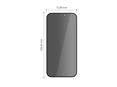 Tech-Protect Glass SPY+ 2-Pack Privacy Tempered Glass for iPhone 18 Pro Max