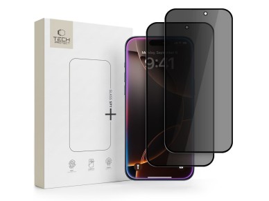 Tech-Protect Glass SPY+ 2-Pack Privacy Tempered Glass for iPhone 18 Pro Max