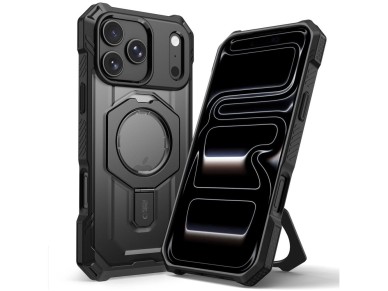 Capa Tech-Protect MagForce MagSafe para iPhone 17 Pro / 18 Pro - preto fosco Capa Tech-Protect MagForce MagSafe para iPhone 17 Pro / 18 Pro - preto fosco
