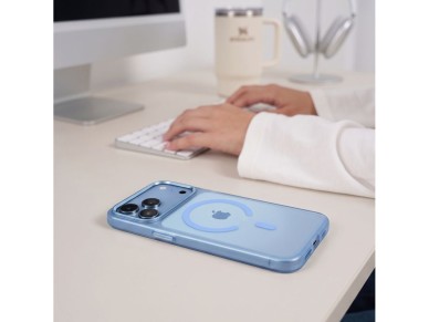 Tech-Protect MagZero MagSafe case for iPhone 17 Pro / 18 Pro - light blue matte Tech-Protect MagZero MagSafe case for iPhone 17 Pro / 18 Pro - light blue matte