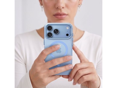 Tech-Protect MagZero MagSafe case for iPhone 17 Pro / 18 Pro - light blue matte Tech-Protect MagZero MagSafe case for iPhone 17 Pro / 18 Pro - light blue matte