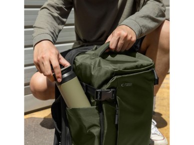 Mochila para portátil Tech-Protect Defender S70 RYANAIR & WIZZAIR de 24 L - Verde oscuro Mochila para portátil Tech-Protect Defender S70 RYANAIR & WIZZAIR de 24 L - Verde oscuro