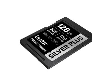 Lexar Professional SILVER PLUS SDXC 128GB memory card Lexar Professional SILVER PLUS SDXC 128GB memory card