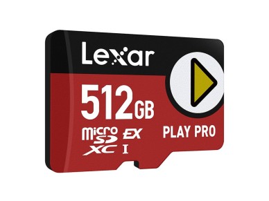 Cart�o de mem�ria Lexar PLAY Pro microSD Express 7.1 de 512 GB