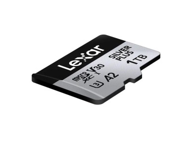 Karta pamięci Lexar High-Performance Silver Plus microSDXC 1TB + adapter Karta pamięci Lexar High-Performance Silver Plus microSDXC 1TB + adapter