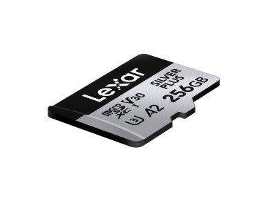 Karta pamięci Lexar High-Performance Silver Plus microSDXC 256GB + adapter