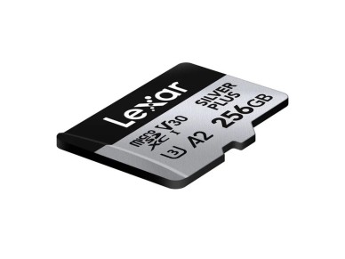 Karta pamięci Lexar High-Performance Silver Plus microSDXC 256GB + adapter