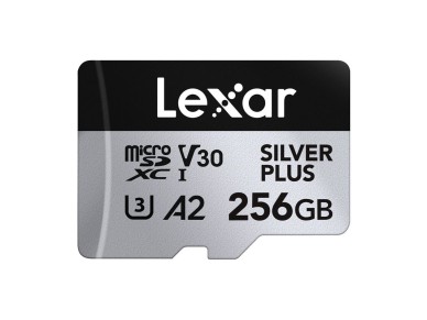 Karta pamięci Lexar High-Performance Silver Plus microSDXC 256GB + adapter