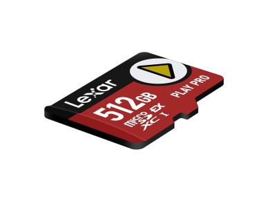 Cart�o de mem�ria Lexar PLAY Pro microSD Express 7.1 de 512 GB