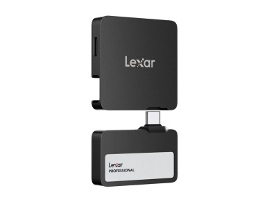 Lexar Professional SL400 SSD port�til de 2 TB + Hub