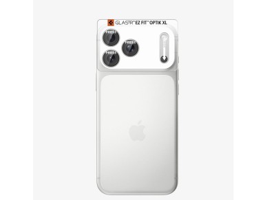 Spigen Optik Pro XL GLAS.TR EZ FIT Película de Vidro Temperado para iPhone 18 Pro - Prata Spigen Optik Pro XL GLAS.TR EZ FIT Película de Vidro Temperado para iPhone 18 Pro - Prata