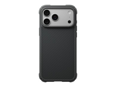Capa PITAKA Cairn para iPhone 18 Pro Max / 17 Pro Max preta e cinza Capa PITAKA Cairn para iPhone 18 Pro Max / 17 Pro Max preta e cinza
