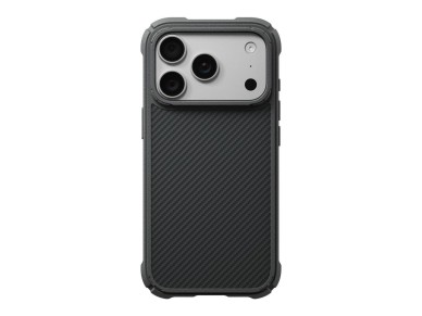 Funda PITAKA Cairn para iPhone 18 Pro / 17 Pro, color negro y gris.