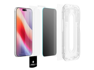 Spigen Glas.tR EZ Fit Pro HD AC Película de Vidro Temperado com Privacidade para iPhone 18 Pro Spigen Glas.tR EZ Fit Pro HD AC Película de Vidro Temperado com Privacidade para iPhone 18 Pro