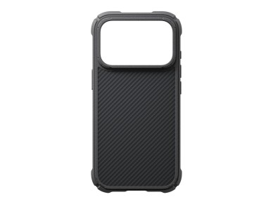 Funda PITAKA Cairn para iPhone 18 Pro / 17 Pro, color negro y gris.