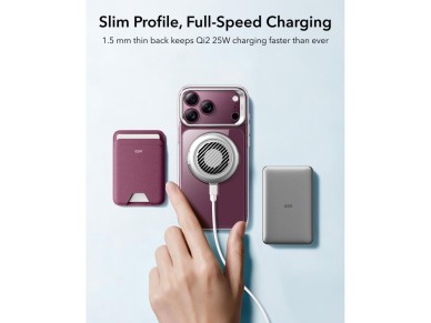 Funda ESR Classic Hybrid con soporte MagSafe para iPhone 18 Pro / 17 Pro - Transparente