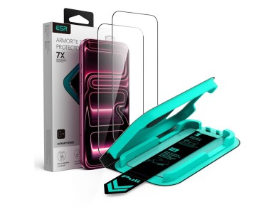ESR UltraFit Armorite 2-Pack Tempered Glass for iPhone 18 Pro Max / 17 Pro Max - Black