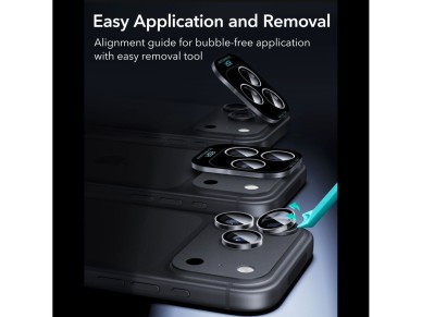 ESR Armorite Camera Protector Tempered Glass for iPhone 18 Pro / 18 Pro Max - Dark Cherry ESR Armorite Camera Protector Tempered Glass for iPhone 18 Pro / 18 Pro Max - Dark Cherry