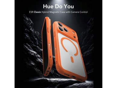 ESR Classic Hybrid MagSafe Case for iPhone 18 Pro Max / 17 Pro Max - Orange ESR Classic Hybrid MagSafe Case for iPhone 18 Pro Max / 17 Pro Max - Orange
