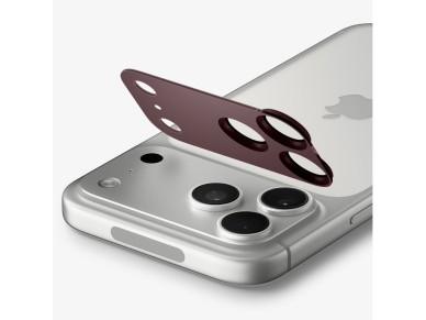 Protector de pantalla de vidrio templado Spigen Optik Pro XL GLAS.TR EZ FIT para iPhone 18 Pro - Roj
