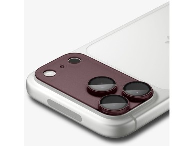 Protector de pantalla de vidrio templado Spigen Optik Pro XL GLAS.TR EZ FIT para iPhone 18 Pro - Roj