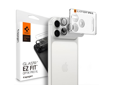 Protector de pantalla de vidrio templado Spigen Optik Pro XL GLAS.TR EZ FIT para iPhone 18 Pro Max - Protector de pantalla de vidrio templado Spigen Optik Pro XL GLAS.TR EZ FIT para iPhone 18 Pro Max -