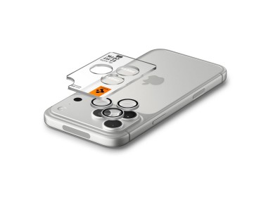 Protector de pantalla de cámara de vidrio templado Spigen Optik Pro GLAS.TR EZ FIT (paquete de 2) pa Protector de pantalla de cámara de vidrio templado Spigen Optik Pro GLAS.TR EZ FIT (paquete de 2) pa