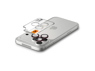 Protector de pantalla de cámara de vidrio templado Spigen Optik Pro GLAS.TR EZ FIT (paquete de 2) pa Protector de pantalla de cámara de vidrio templado Spigen Optik Pro GLAS.TR EZ FIT (paquete de 2) pa