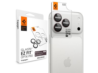 Spigen Optik Pro GLAS.TR EZ FIT 2-Pack Tempered Glass Camera Screen Protector for iPhone 18 Pro / 18 Spigen Optik Pro GLAS.TR EZ FIT 2-Pack Tempered Glass Camera Screen Protector for iPhone 18 Pro / 18