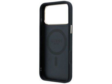 Guess Ring Stand 360 4G Classic Logo MagSafe Case for iPhone 17 Pro Max / 18 Pro Max - Black Guess Ring Stand 360 4G Classic Logo MagSafe Case for iPhone 17 Pro Max / 18 Pro Max - Black