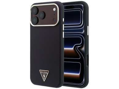 Guess Kevlar Triangle Logo MagSafe Case for iPhone 17 Pro Max / 18 Pro Max - Burgundy Guess Kevlar Triangle Logo MagSafe Case for iPhone 17 Pro Max / 18 Pro Max - Burgundy