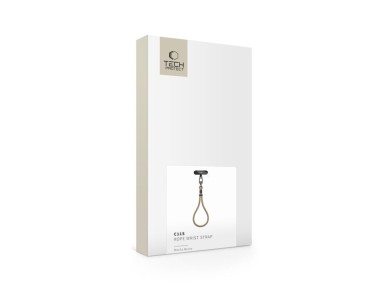 Pulseira de corda Tech-Protect C11S para celular - Bege Pulseira de corda Tech-Protect C11S para celular - Bege
