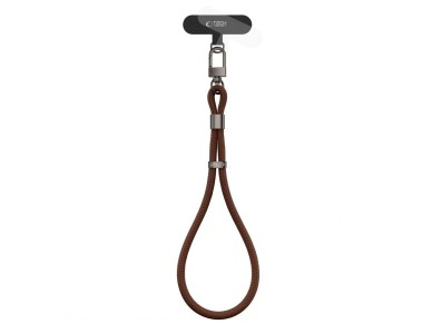 Pulseira de corda Tech-Protect C11S para celular - Marrom