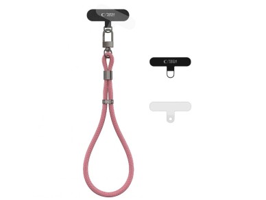 Tech-Protect C11S Rope Wrist Strap for Phone - Pink Tech-Protect C11S Rope Wrist Strap for Phone - Pink