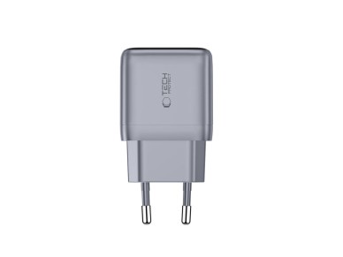 Tech-Protect PowerVision NC45W-GaN 1-Port PD 45W Wall Charger - Dark Gray Tech-Protect PowerVision NC45W-GaN 1-Port PD 45W Wall Charger - Dark Gray
