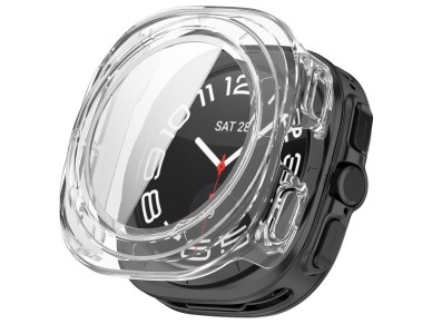 Funda Tech-Protect Defense (paquete de 2) para Samsung Galaxy Watch Ultra de 47 mm - Negro mate tran Funda Tech-Protect Defense (paquete de 2) para Samsung Galaxy Watch Ultra de 47 mm - Negro mate tran