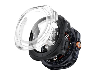 Funda Tech-Protect Defense (paquete de 2) para Samsung Galaxy Watch Ultra de 47 mm - Negro mate tran Funda Tech-Protect Defense (paquete de 2) para Samsung Galaxy Watch Ultra de 47 mm - Negro mate tran