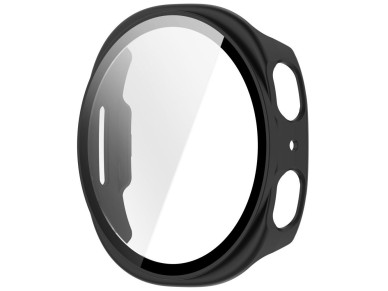 Funda Tech-Protect Defense (paquete de 2) para Samsung Galaxy Watch de 44 mm - Transparente y negro Funda Tech-Protect Defense (paquete de 2) para Samsung Galaxy Watch de 44 mm - Transparente y negro