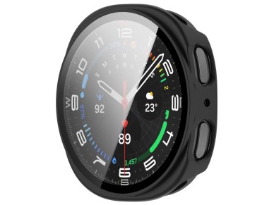 Funda Tech-Protect Defense (paquete de 2) para Samsung Galaxy Watch de 44 mm - Transparente y negro Funda Tech-Protect Defense (paquete de 2) para Samsung Galaxy Watch de 44 mm - Transparente y negro